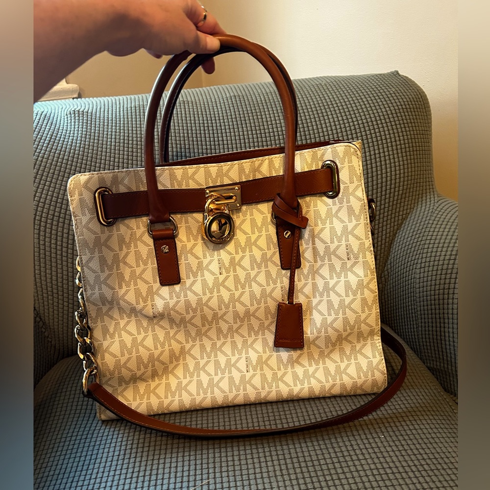 Michael Kors Large White Tote